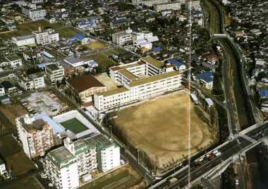 昭和60年航空写真　クリックすると大きくなります